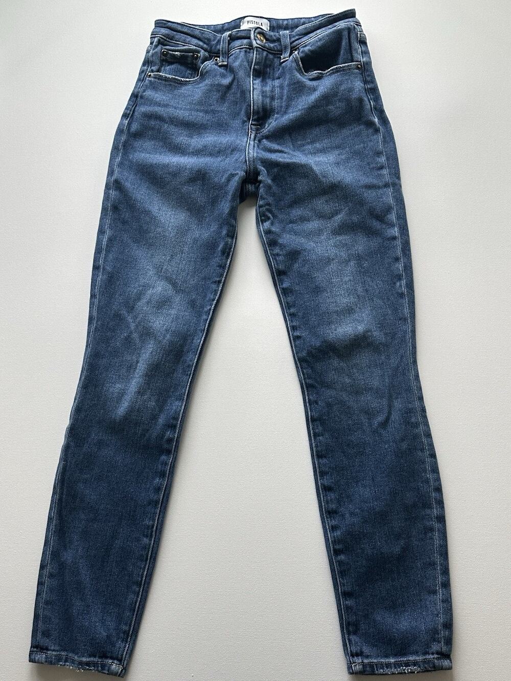 PISTOLA Jeans Women’s Size 27 Medium Wash High Rise Skinny Stretch Denim